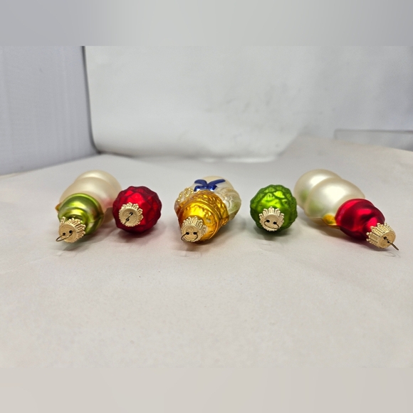 Christmas Ornaments St Nicholas Square European Glass Mouth Blown Hand Decorated - Picture 8 of 13